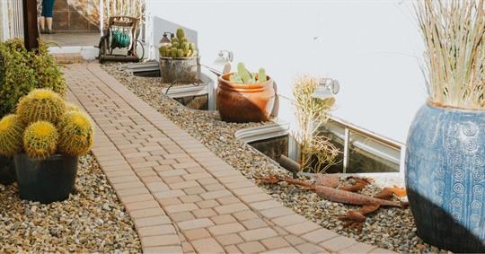 Pavers in home walkways
